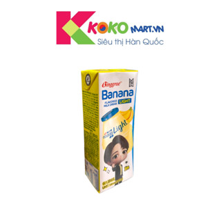 Sữa Hàn Quốc Ít Đường Vị Chuối Binggrae hộp 200ml
